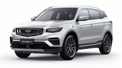 Geely Кроссовер Белый