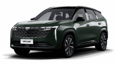 Geely Atlas (FX11) Кроссовер Зелёный