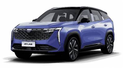 Geely Atlas (FX11) Кроссовер Серо-голубой