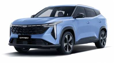 Geely Cityray кроссовер Голубой
