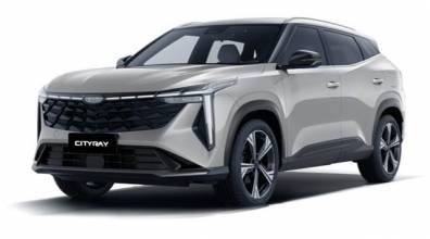 Geely Cityray кроссовер Серебристый
