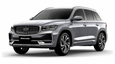 Geely Monjaro Кроссовер Серебристый