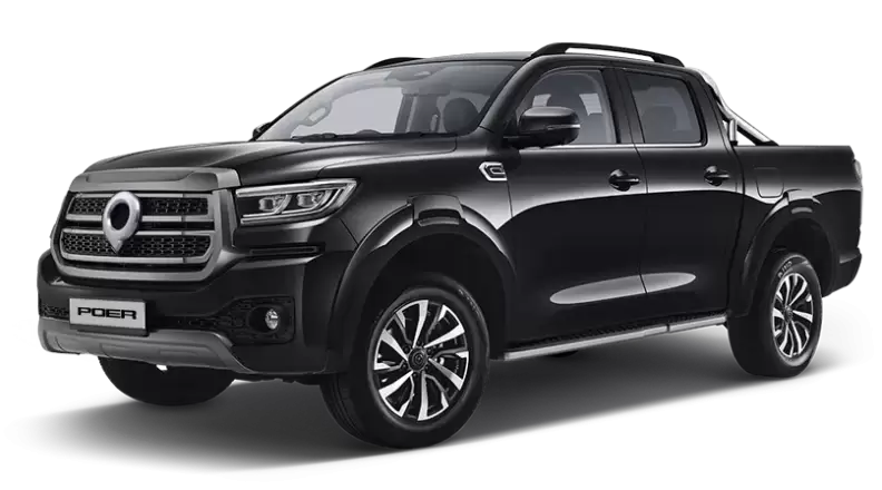 Haval GWM POER NEW Пикап Галактический черный