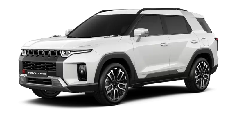 KGM Torres Кроссовер Классический белый