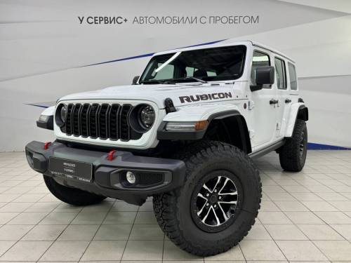 Белый Jeep Wrangler IV (JL) Рестайлинг