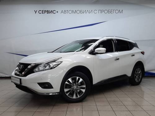 Белый Nissan Murano III (Z52)