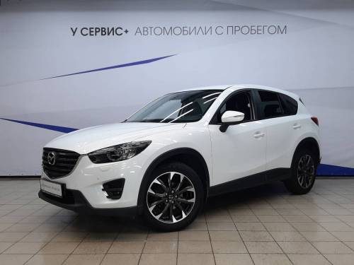 Белый Mazda CX-5 I Рестайлинг