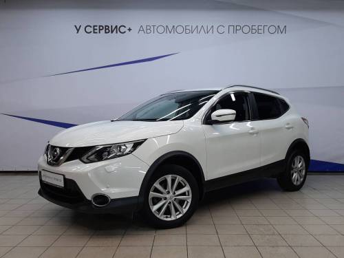 Белый Nissan Qashqai II