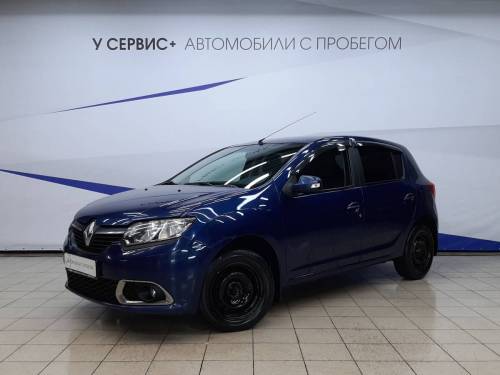 Синий Renault Sandero II