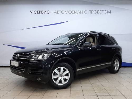 Черный Volkswagen Touareg II