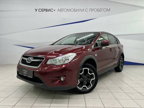 Красный Subaru XV I