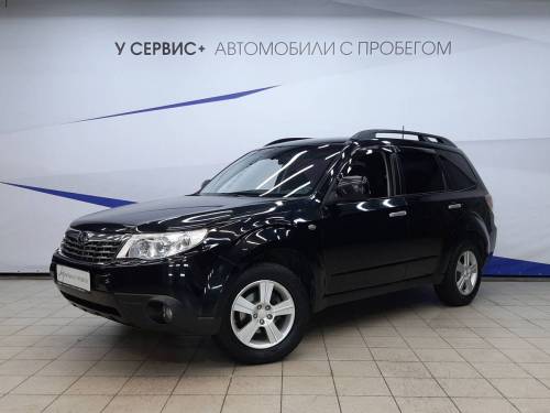Черный Subaru Forester III