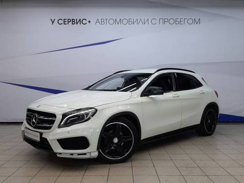 Белый Mercedes-Benz GLA I (X156)