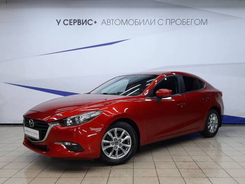 Красный Mazda 3 III (BM) Рестайлинг