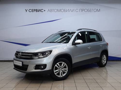 Серый Volkswagen Tiguan I Рестайлинг