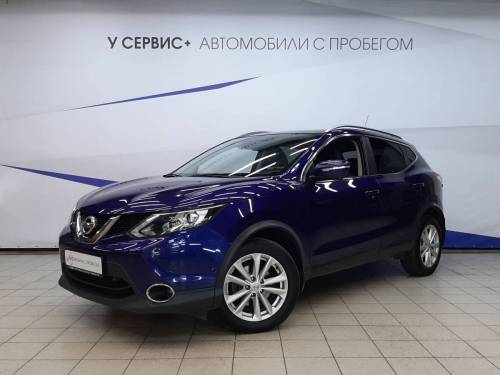 Синий Nissan Qashqai II