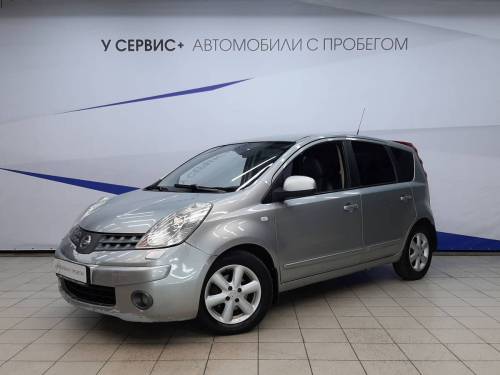 Серебряный Nissan Note I