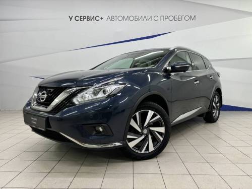 Синий Nissan Murano III (Z52)