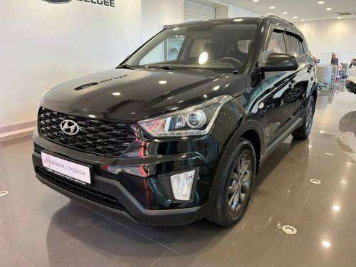 Черный Hyundai Creta I Рестайлинг