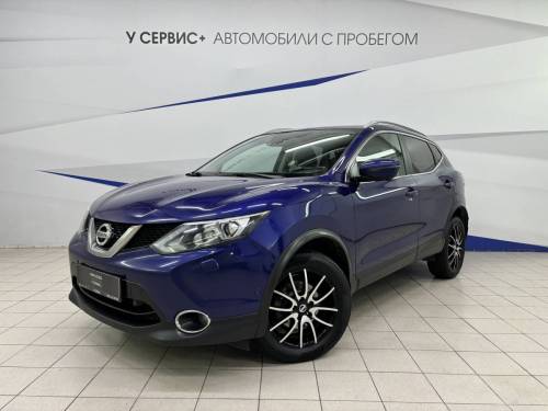 Синий Nissan Qashqai II