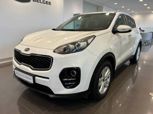 Белый Kia Sportage IV