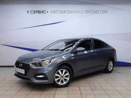 Серый Hyundai Solaris II