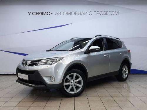 Серебряный Toyota RAV4 IV (XA40)