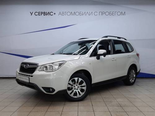 Белый Subaru Forester IV