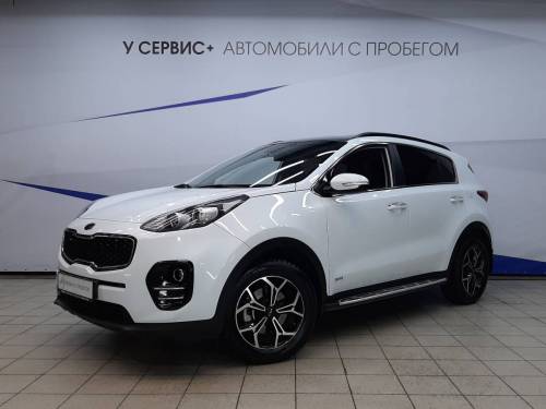 Белый Kia Sportage IV