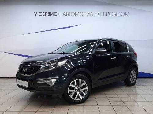 Черный Kia Sportage III Рестайлинг
