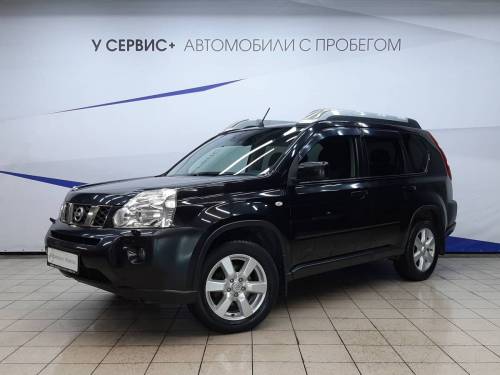 Черный Nissan X-Trail II Рестайлинг