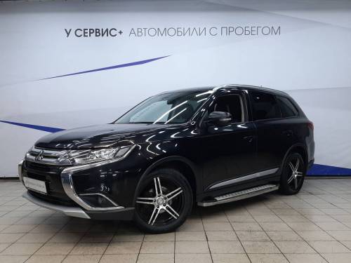 Черный Mitsubishi Outlander III Рестайлинг