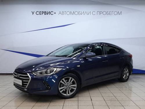 Серый Hyundai Elantra VI (AD) Рестайлинг