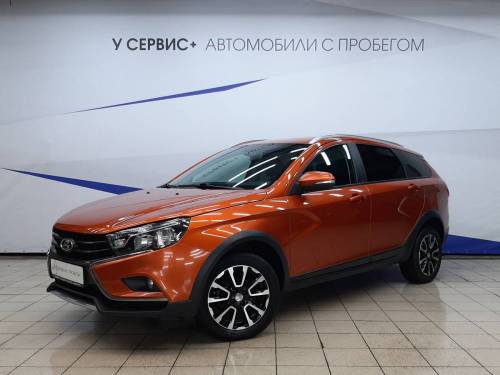 Оранжевый Lada (ВАЗ) Vesta I