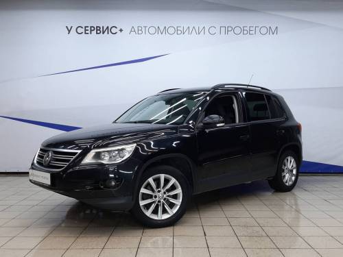 Черный Volkswagen Tiguan I