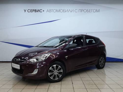 Фиолетовый Hyundai Solaris I