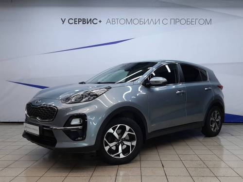 Серебряный Kia Sportage IV Рестайлинг