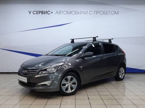 Серый Hyundai Solaris I Рестайлинг