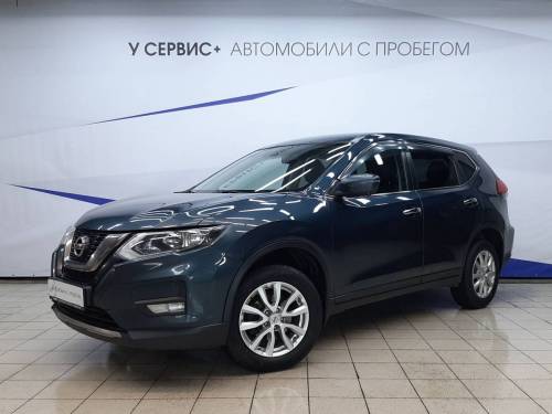 Синий Nissan X-Trail III Рестайлинг