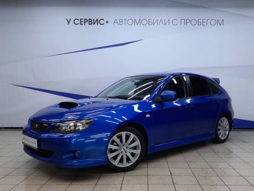 Синий Subaru Impreza WRX III