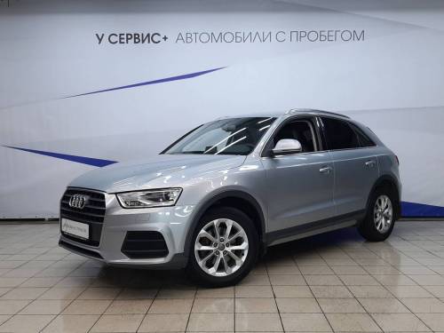 Серебряный Audi Q3 I (8U) Рестайлинг
