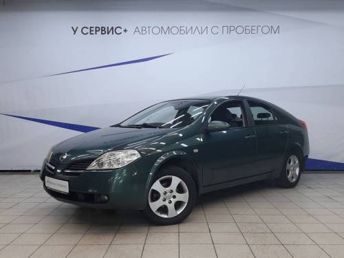 Зеленый Nissan Primera III (P12)