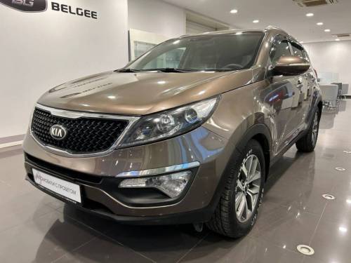 Коричневый Kia Sportage III Рестайлинг