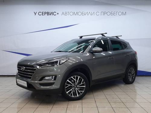 Серый Hyundai Tucson III Рестайлинг