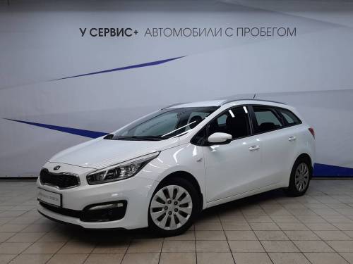 Белый Kia Ceed II Рестайлинг