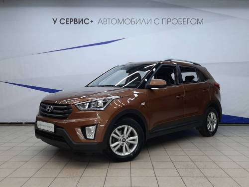 Коричневый Hyundai Creta I