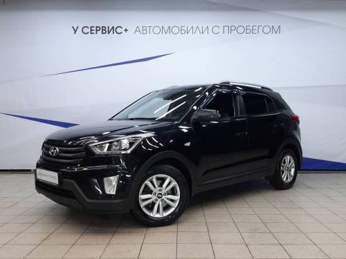 Черный Hyundai Creta I