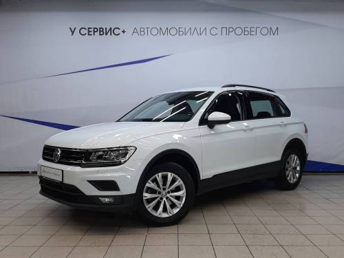 Белый Volkswagen Tiguan II
