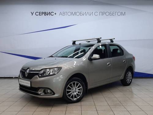 Бежевый Renault Logan II