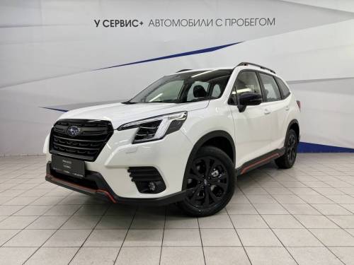 Белый Subaru Forester V Рестайлинг